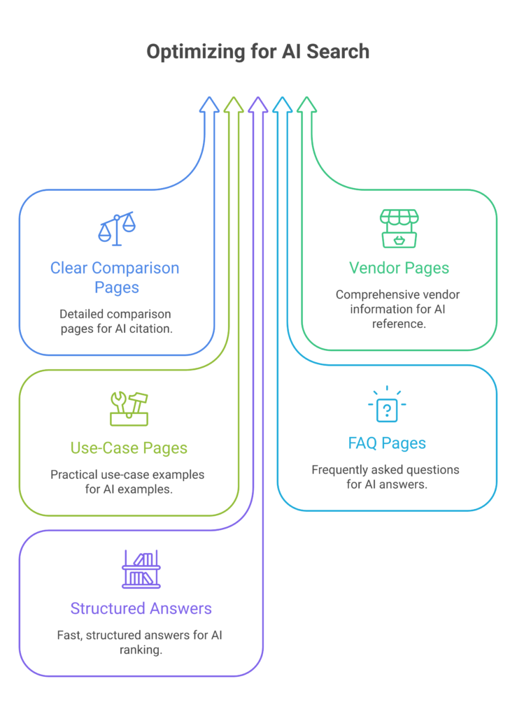 Where should B2B tech companies focus their SEO and AEO efforts with Upfront-ai and why does it matter now?